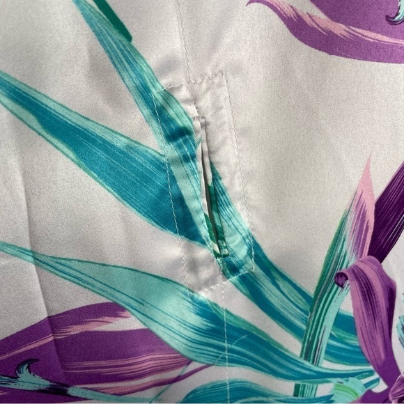 Casa Zeta Jones Lavender Floral Print Caftan - Picture 3 of 8